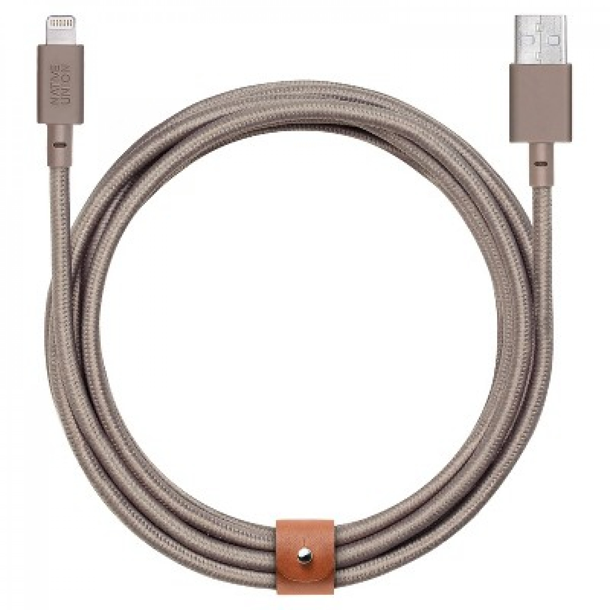 Кабель Native Union Belt Cable Lightning Medium Taupe
